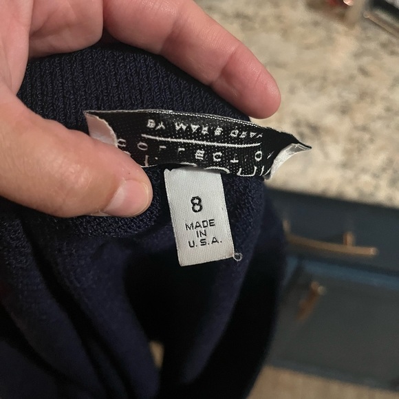 Vintage St John Collection Marie Blue Skirt Pencil A-Line Women’s 8 - Picture 8 of 8